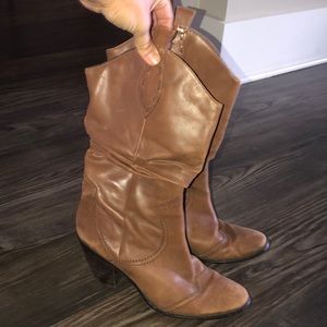 COPY - BCBG Western Style Mid-Calf Boots